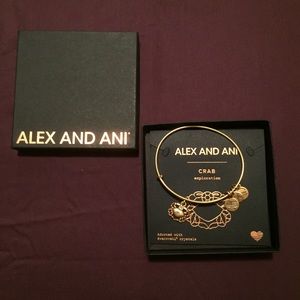 Alex and Ani Crab Bangle Bracelet